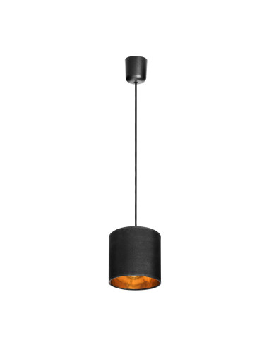 NEVA lampa wisząca, moc max. 1x60W, E27, czarna