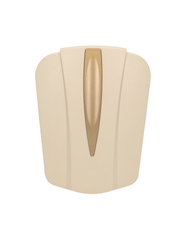 Dzwonek elektromechaniczny dwutonowy 8V, beżowy