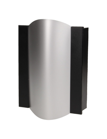 Dzwonek elektromechaniczny dwutonowy TON COLOR 8V, czarno-srebrny