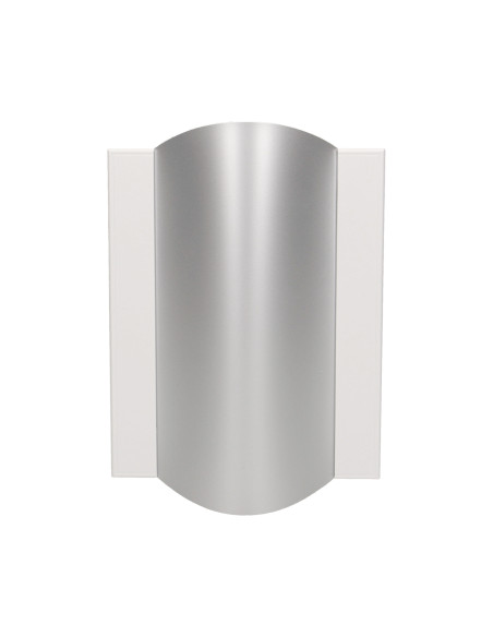 Dzwonek elektromechaniczny dwutonowy TON COLOR 230V, biało-srebrny