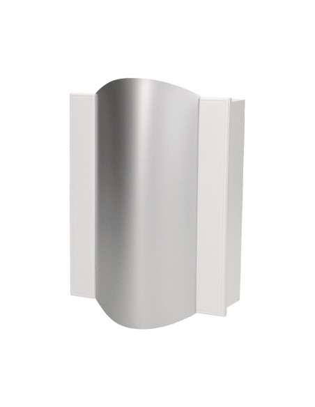 Dzwonek elektromechaniczny dwutonowy TON COLOR 230V, biało-srebrny