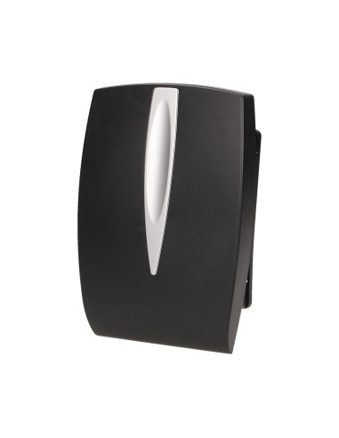 Dzwonek elektromechaniczny dwutonowy 8V, czarny