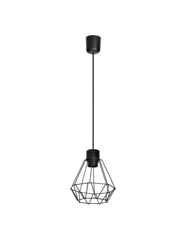 CUBO lampa wisząca, moc max. 1x60W, E27, czarna